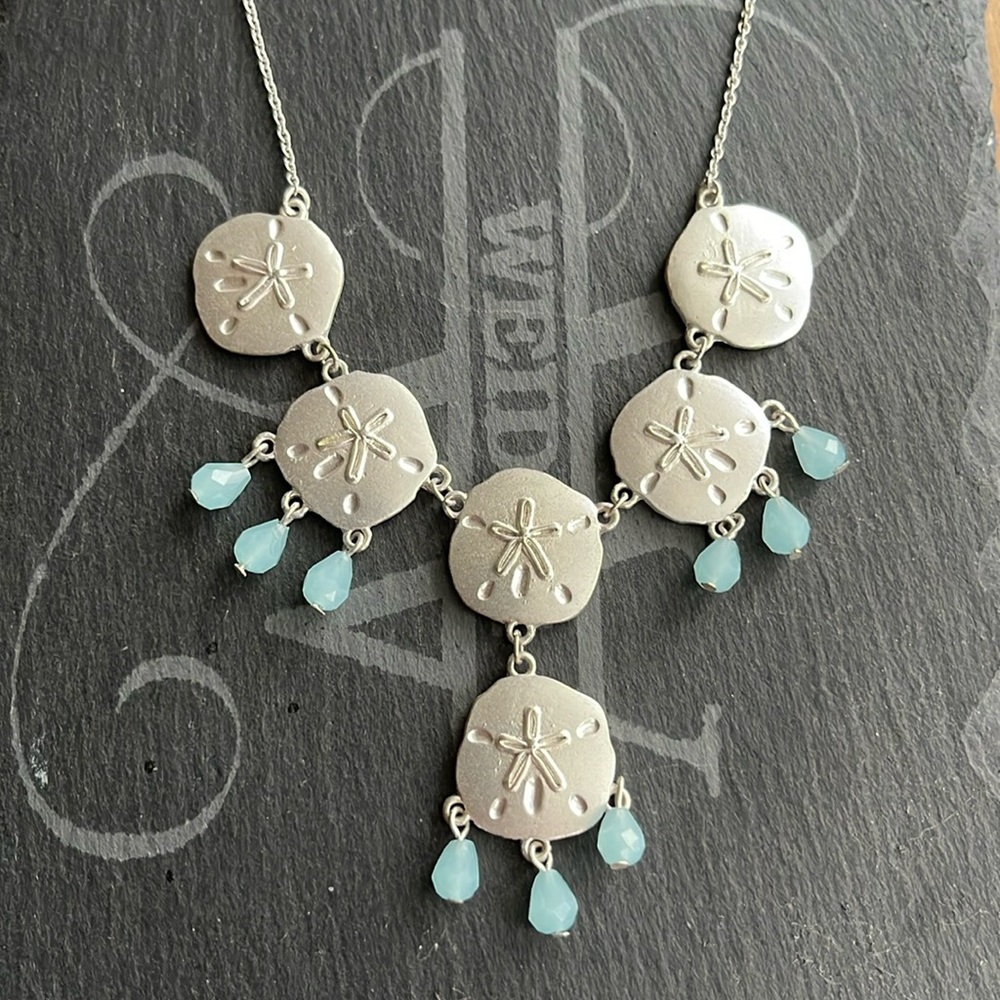 Beautiful Sand Dollar necklace
